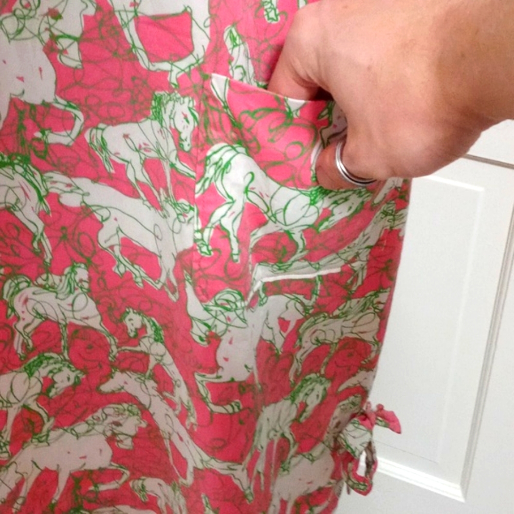 🦄VERY RARE Lilly Pulitzer🦄 - "Hot To Trot" Shift Dress - Picture 10 of 16
